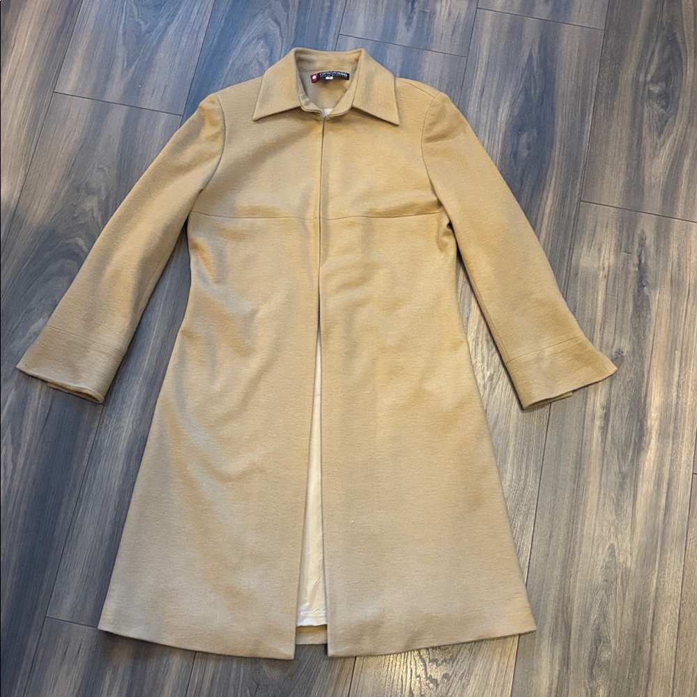 Women’s Long Coat – Size S/01 – Classic Tailored Fit, Fully Lined